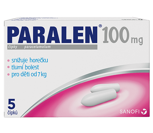 PARALEN® 100 mg čípky