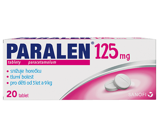 PARALEN® 125 mg tablety