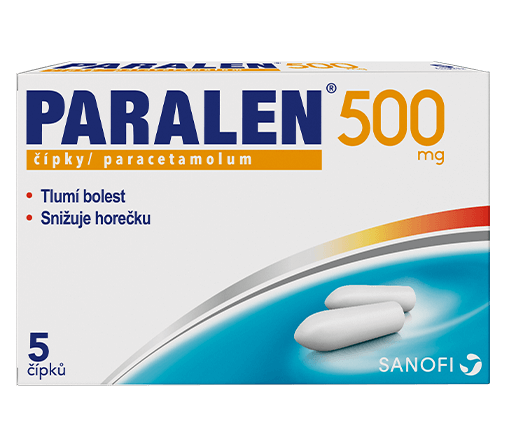 PARALEN® 500 mg čípky