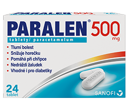 Paralen grip 500 mg tablety
