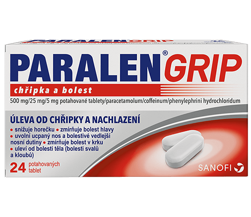PARALEN® GRIP chřipka a bolest